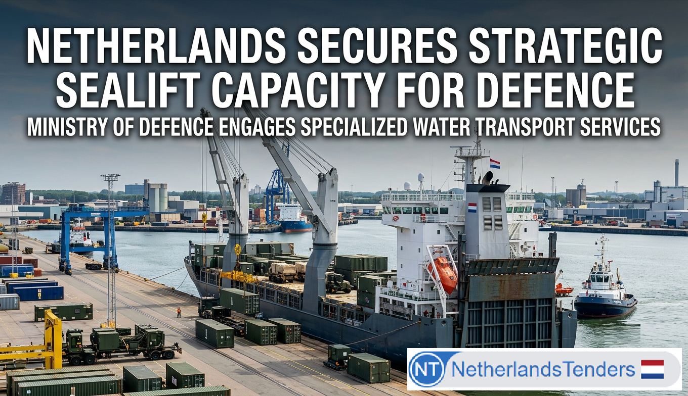 Dutch Defence Ministry Locks In Standby Cargo Ships From a 125 Year Old Family Shipping Firm