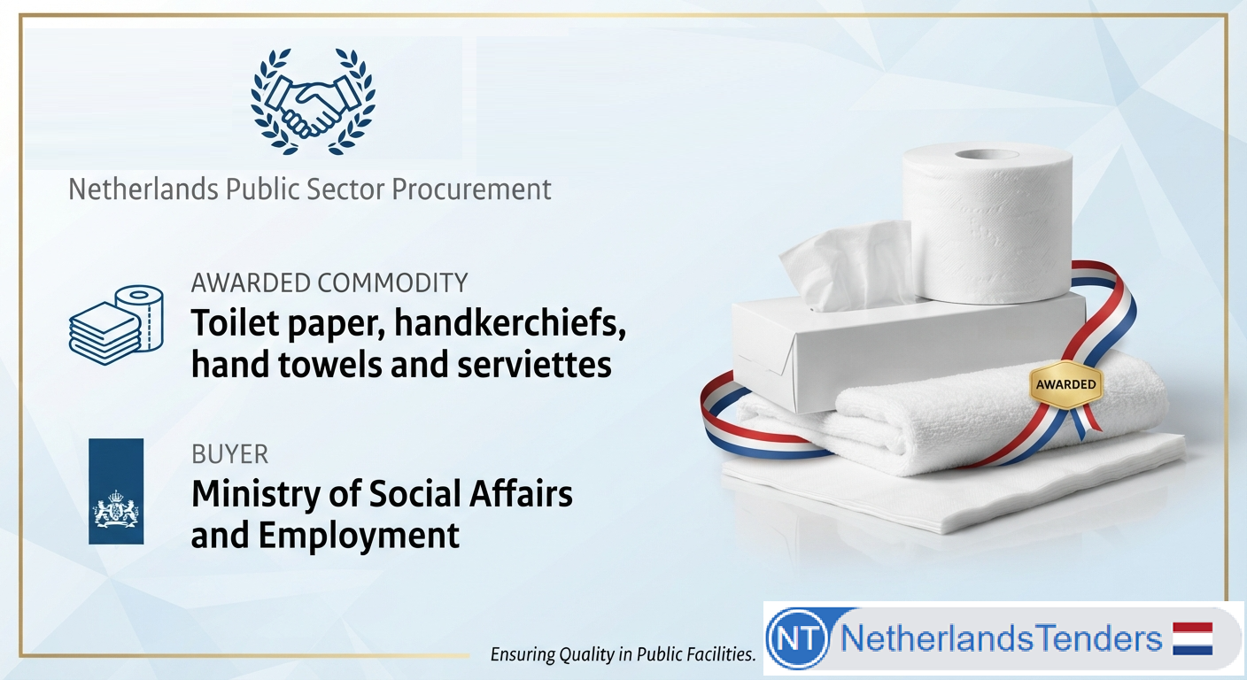 Netherlands Awards €14.87 Million Framework for Sustainable Sanitary Facilities Across Government Buildings