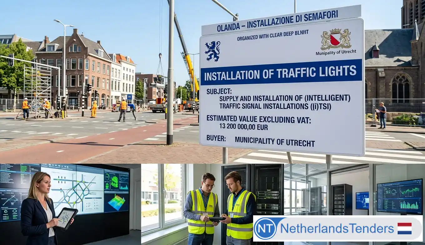 Utrecht Names Hoeflake to Build and Replace Its Smart Traffic Lights