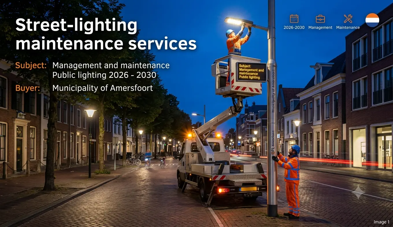 Amersfoort Picks a Nijkerk Firm to Keep Its Streetlights Running for the Next...