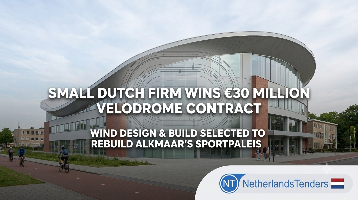 Micro Firm, Major Contract: Wind Design & Build Wins Alkmaar's €30 Million Velodrome Project